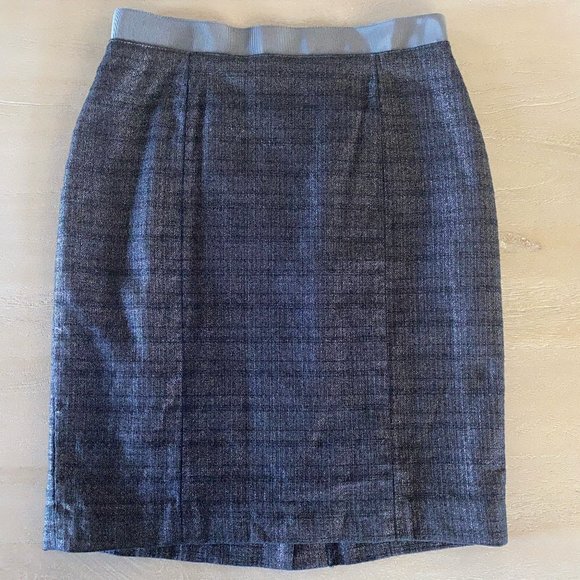 LOFT Blue Skirt - Picture 1 of 5